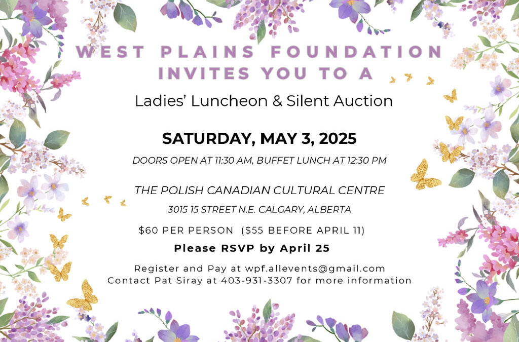 Ladies’ Luncheon Fundraiser – May 3, 2025