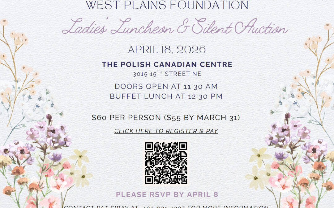 Ladies’ Luncheon Fundraiser – April 18, 2026