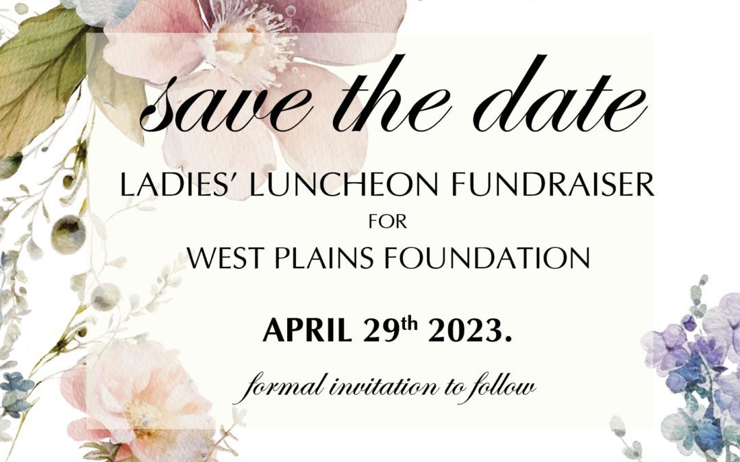 Ladies’ Luncheon Fundraiser – April 29th
