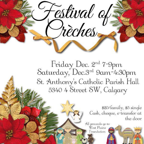 Festival of Crèches – December 2-3